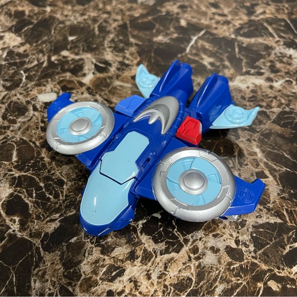 Playskool Transformers Rescue Bots Academy Whirl The Flight-Bot Blue Jet Plane - Picture 2 of 11